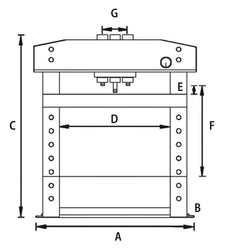 Hydraulický lis WPP 30 E